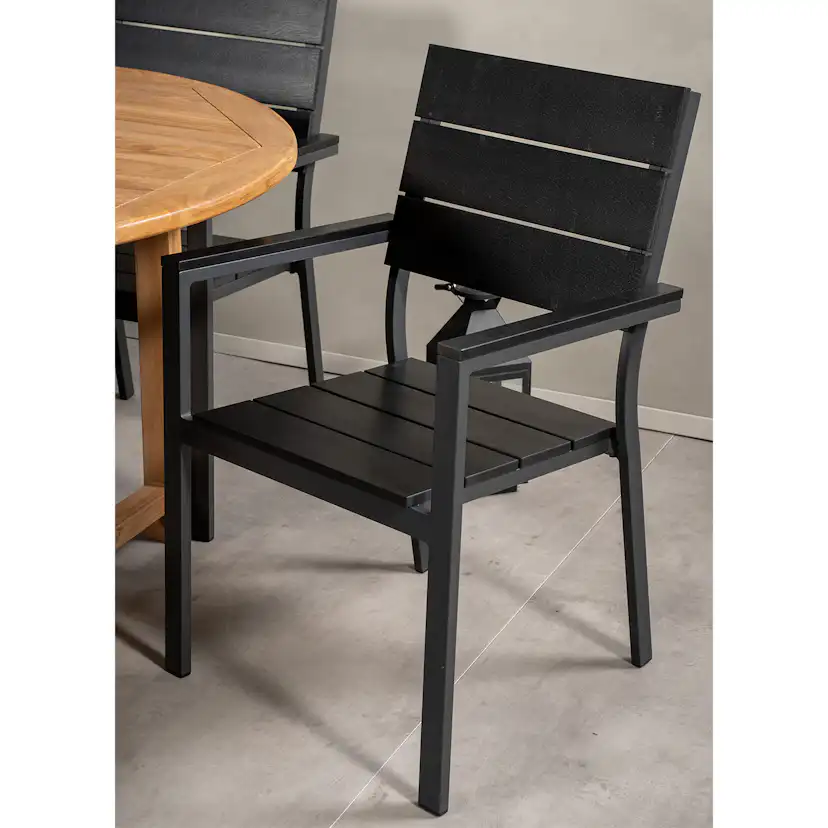 Matgrupp Venture Home Kenya 180-240x120 Teak med 6 Levels Karmstolar