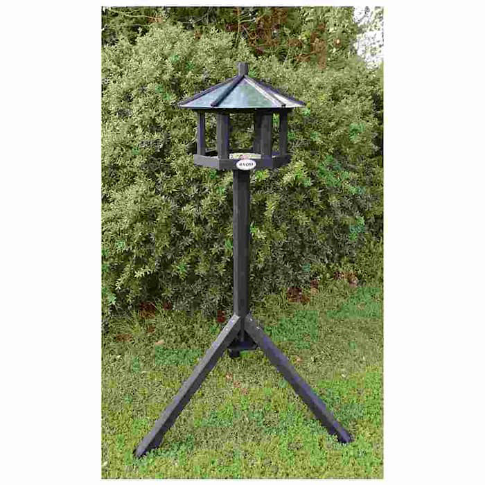 Fågelhus Ryom för Frö med Stativ