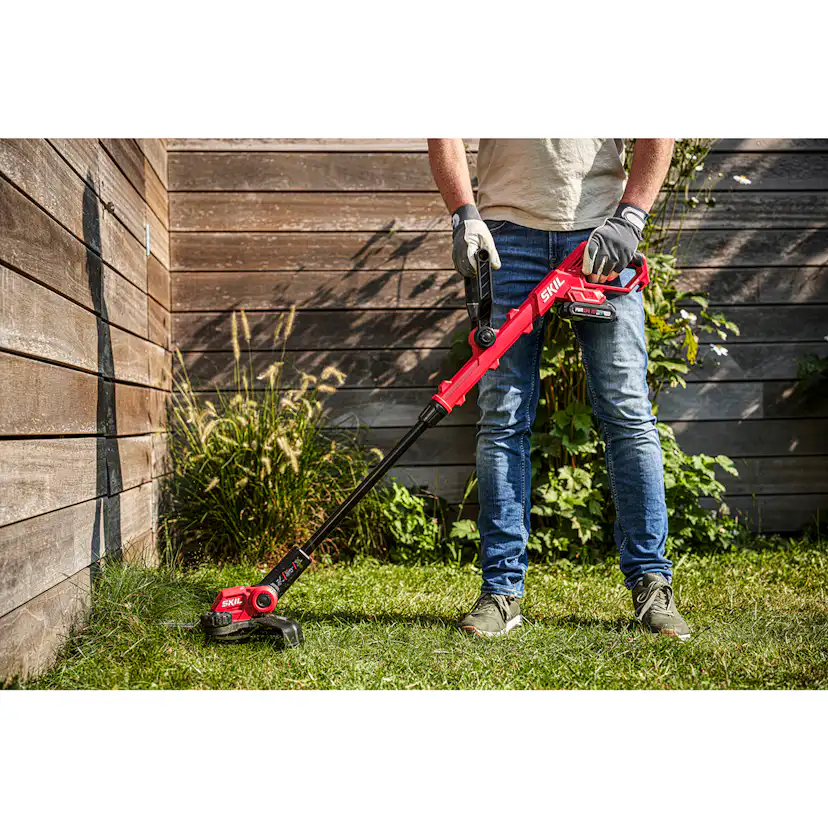 Grästrimmer SKIL 0231 AA Kolborstfri Batteridriven