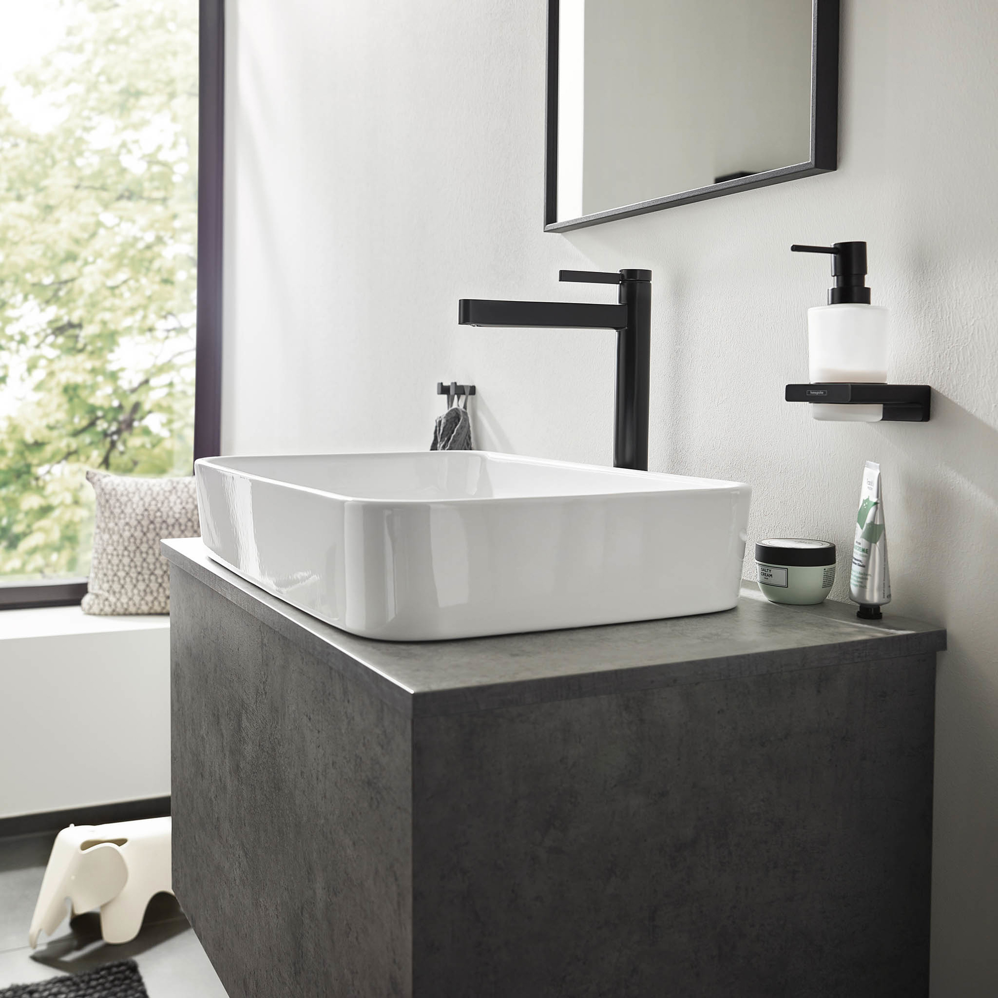 Tvättställsblandare Hansgrohe Finoris 260 med Bottenventil