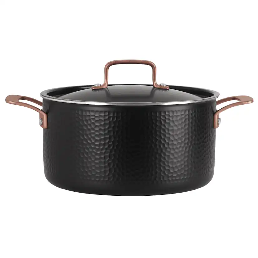 Gryta Pepper med Lock 24 cm Svart