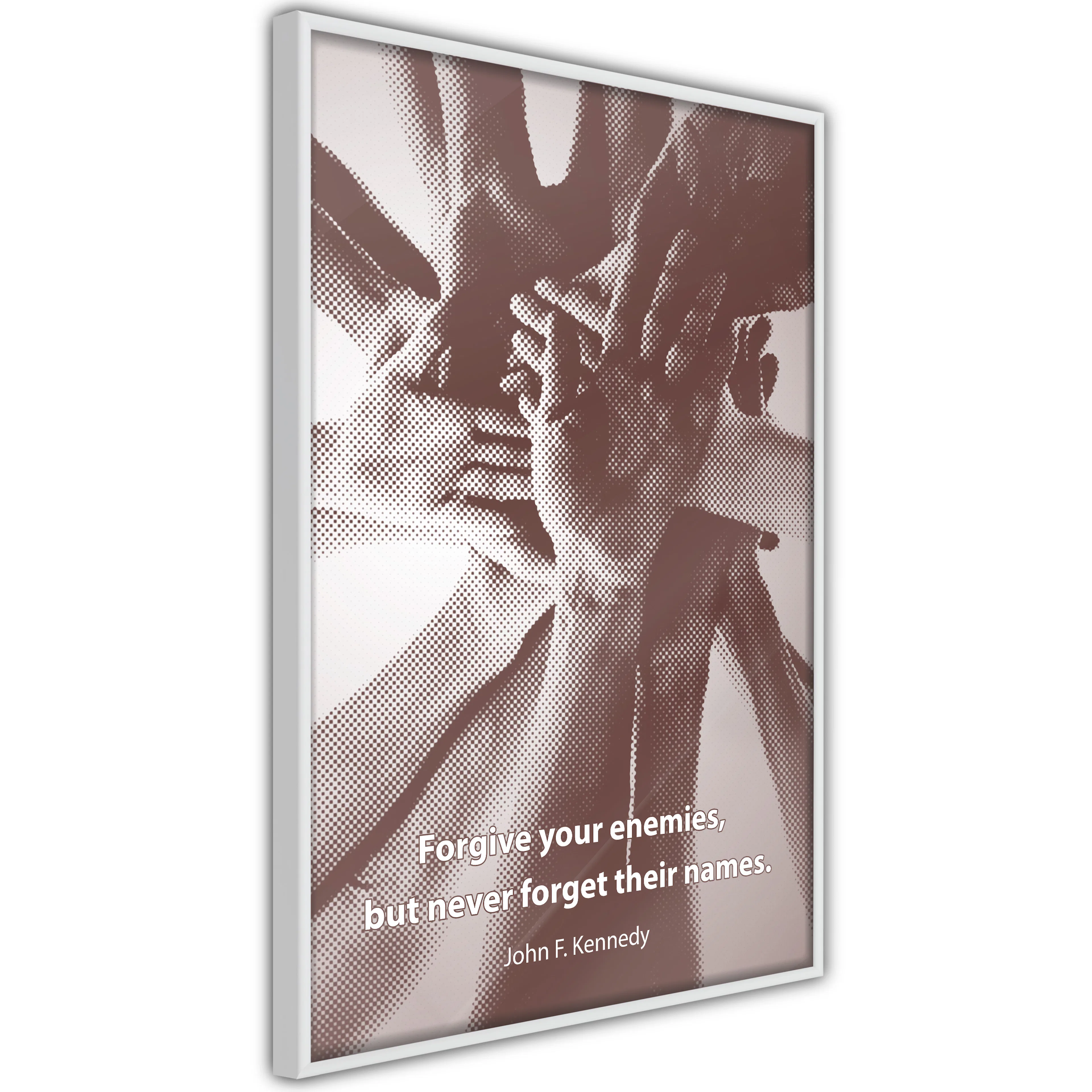 Poster Artgeist Affisch Forgive Your Enemies, But Never Forget Their Names