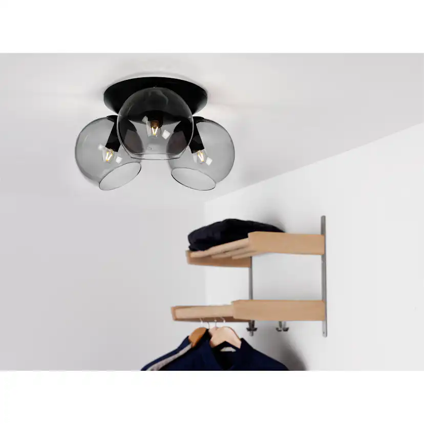 Plafond Cottex Capella Taklampa med 3 Glaskupor