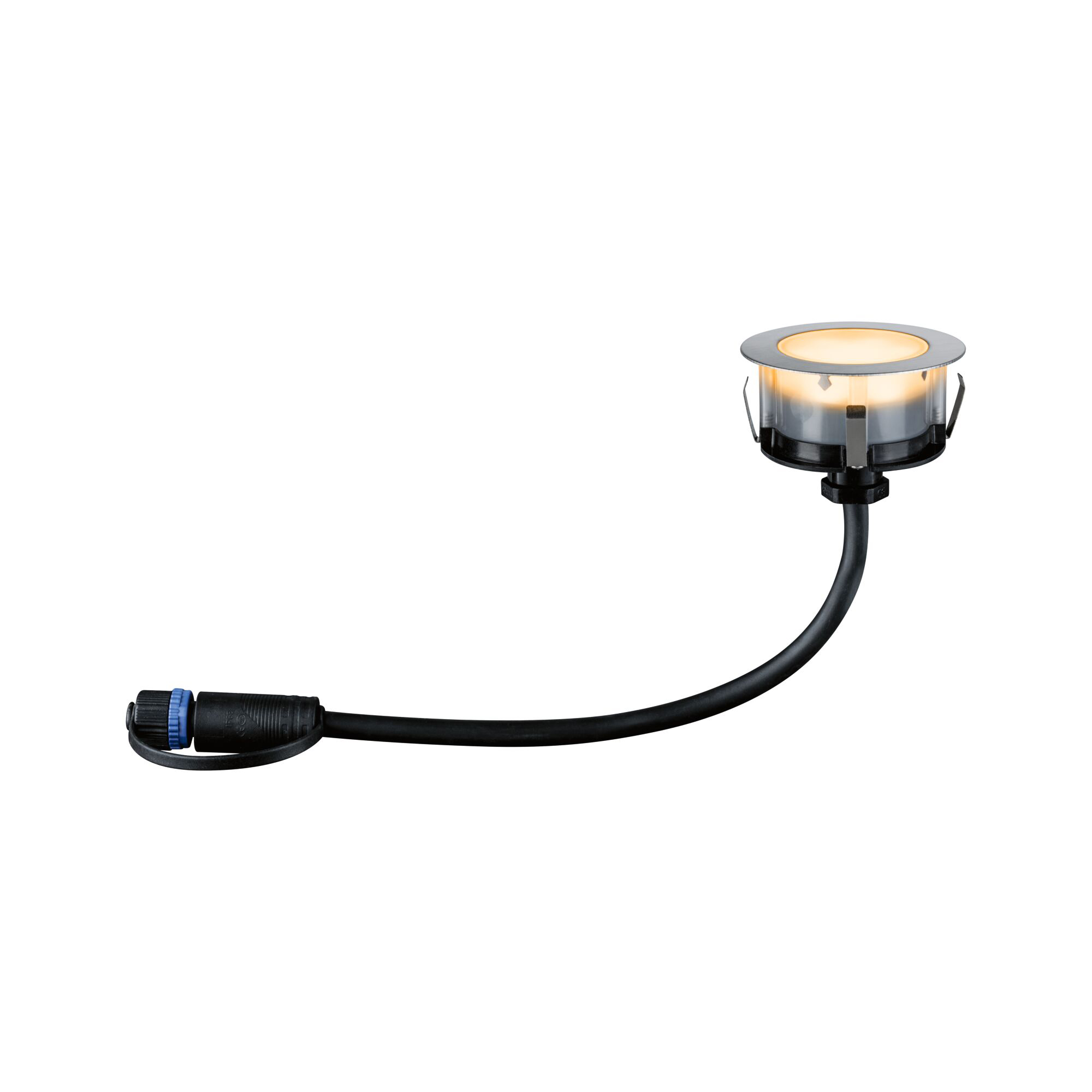 LED Infälld Markbelysning Paulmann Plug & Shine Floor Profil Spot Insektsvänlig IP67 2W 3-pack med Kabel & Transformator