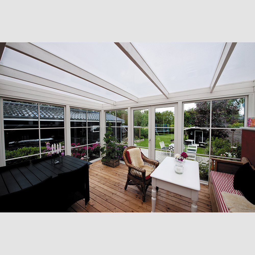 Kanalplast Plastmo TwinLite Klar Komplett Tak 10 mm