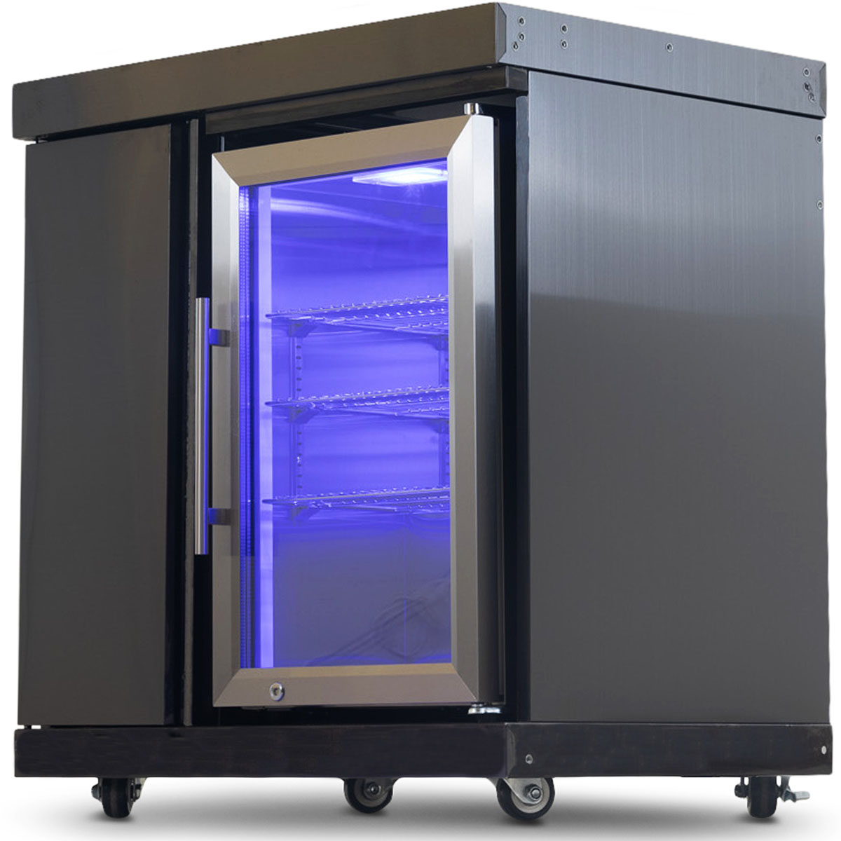 Kylskåp Metalcraft Till Gasolgrill Miami Blackline