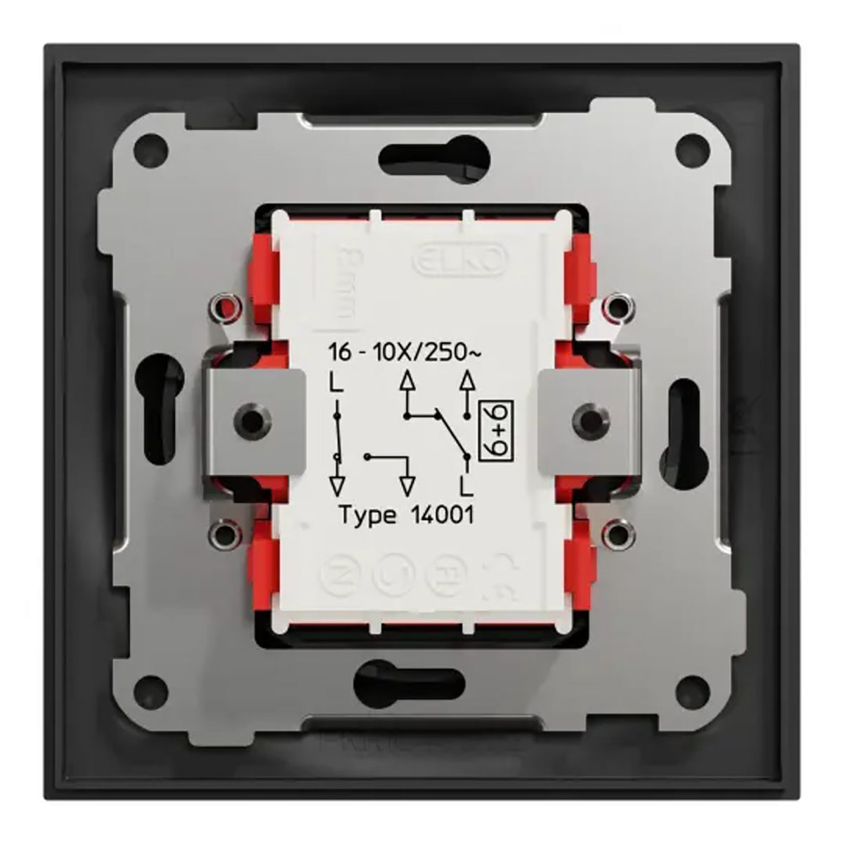 Strömbrytare Elko One D-trapp Skruvanslutning
