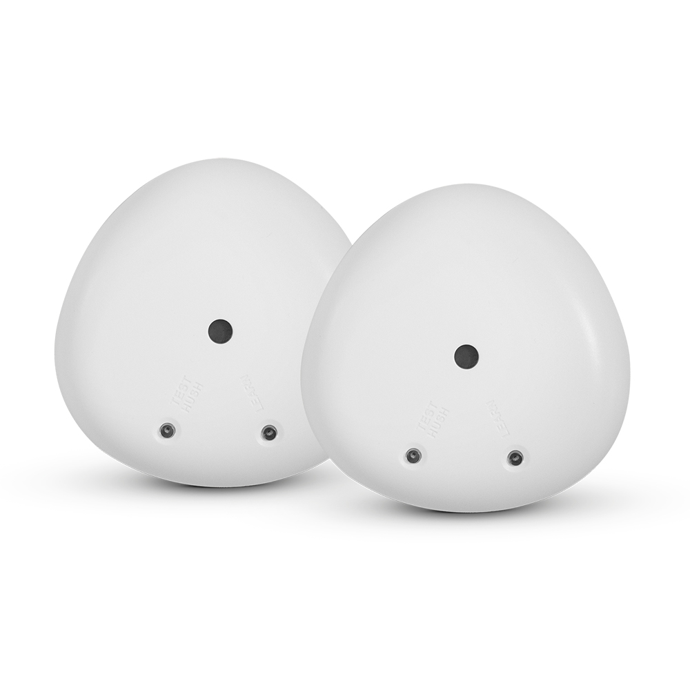 Brandvarnare Housegard Pebble Link Trådlös Vit 2-pack