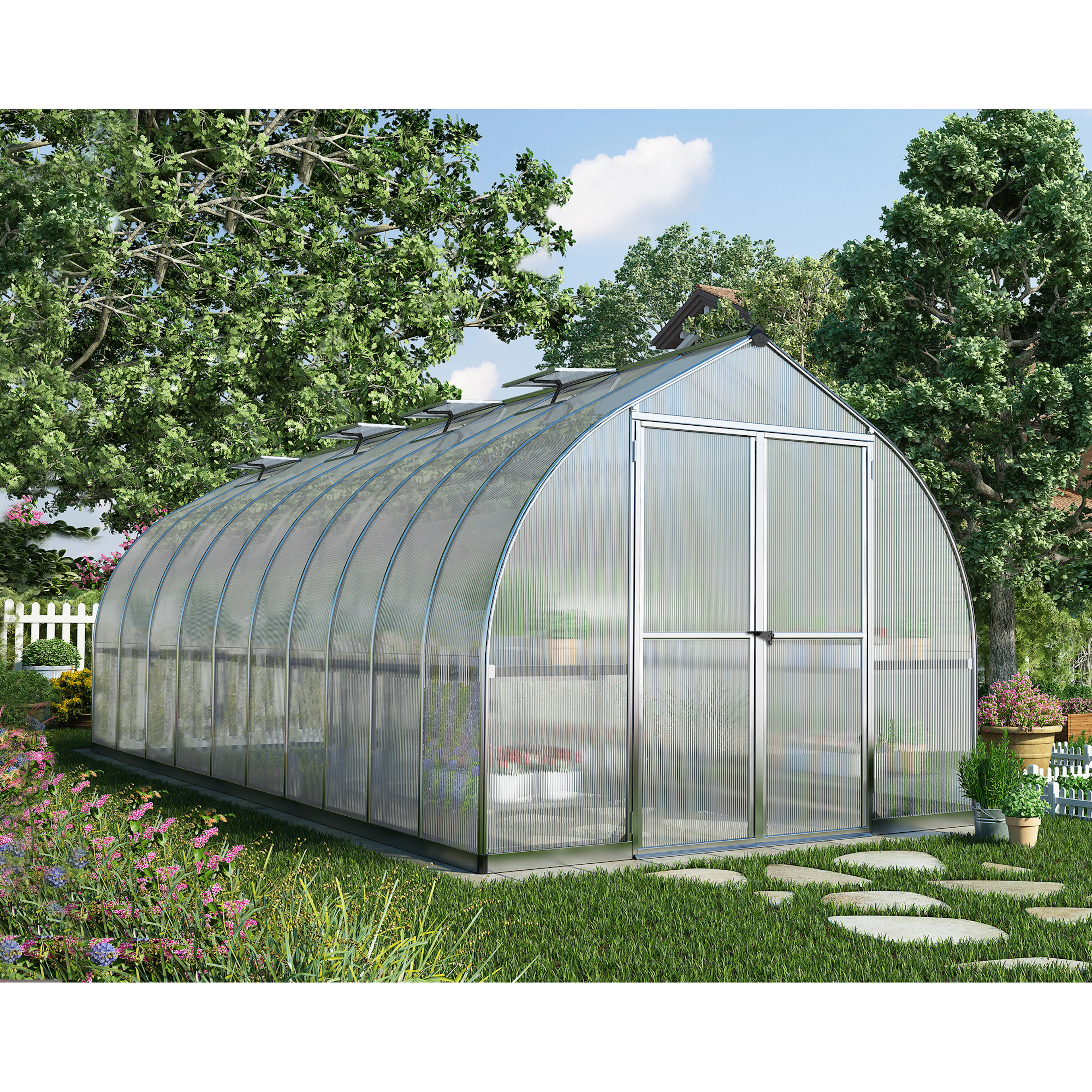 Tunnelväxthus Canopia Kivik 14,7 m²