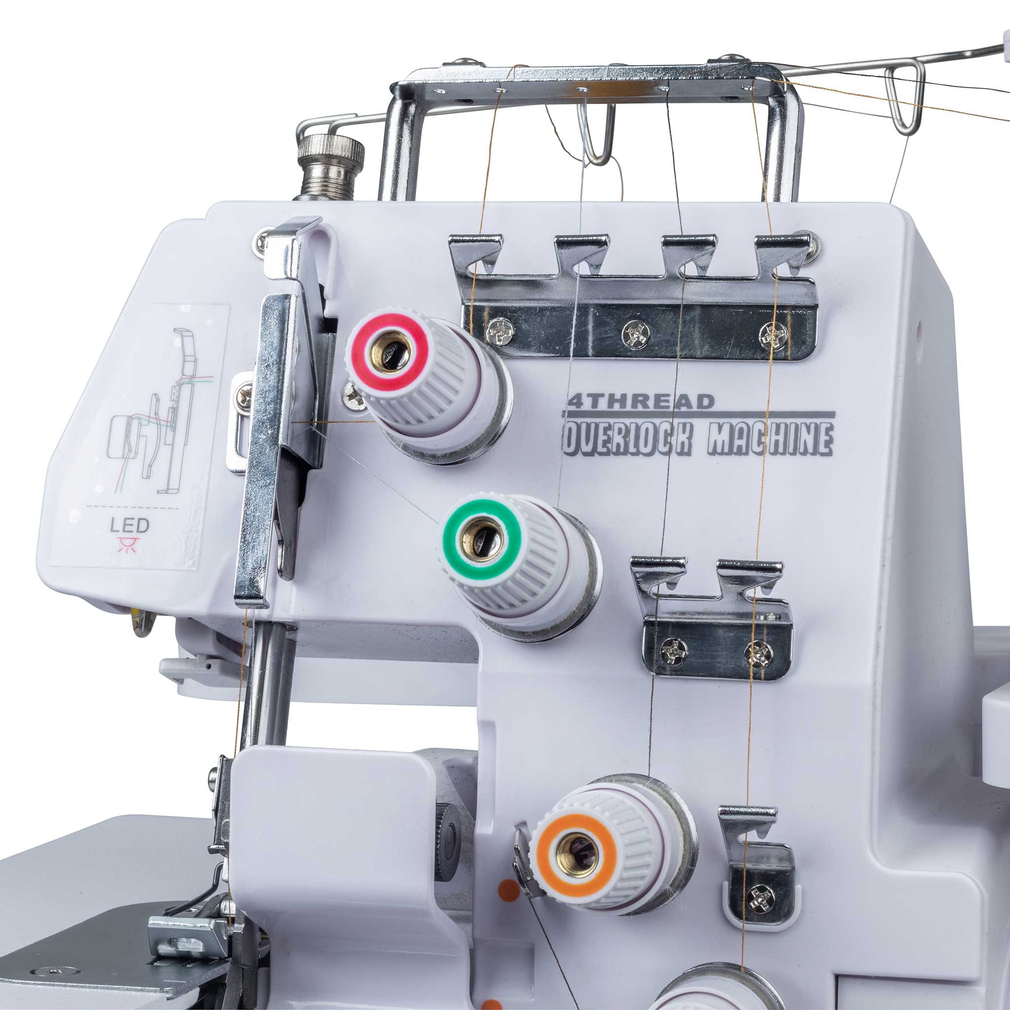 Symaskin Birgitta Overlock Standard Vit Plast