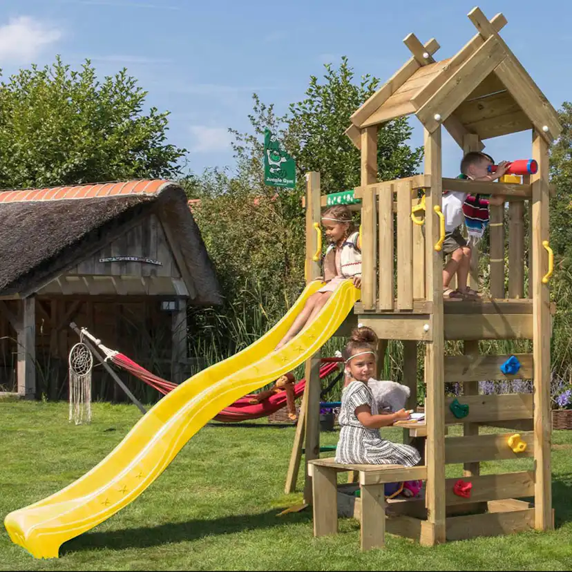 Lektorn Jungle Gym Teepee Rutschkana