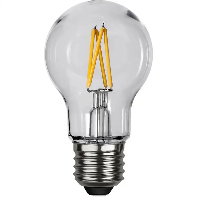 LED-lampa Star Trading Filament E27 A55 Outdoor Lighting PC Cover 2,4W