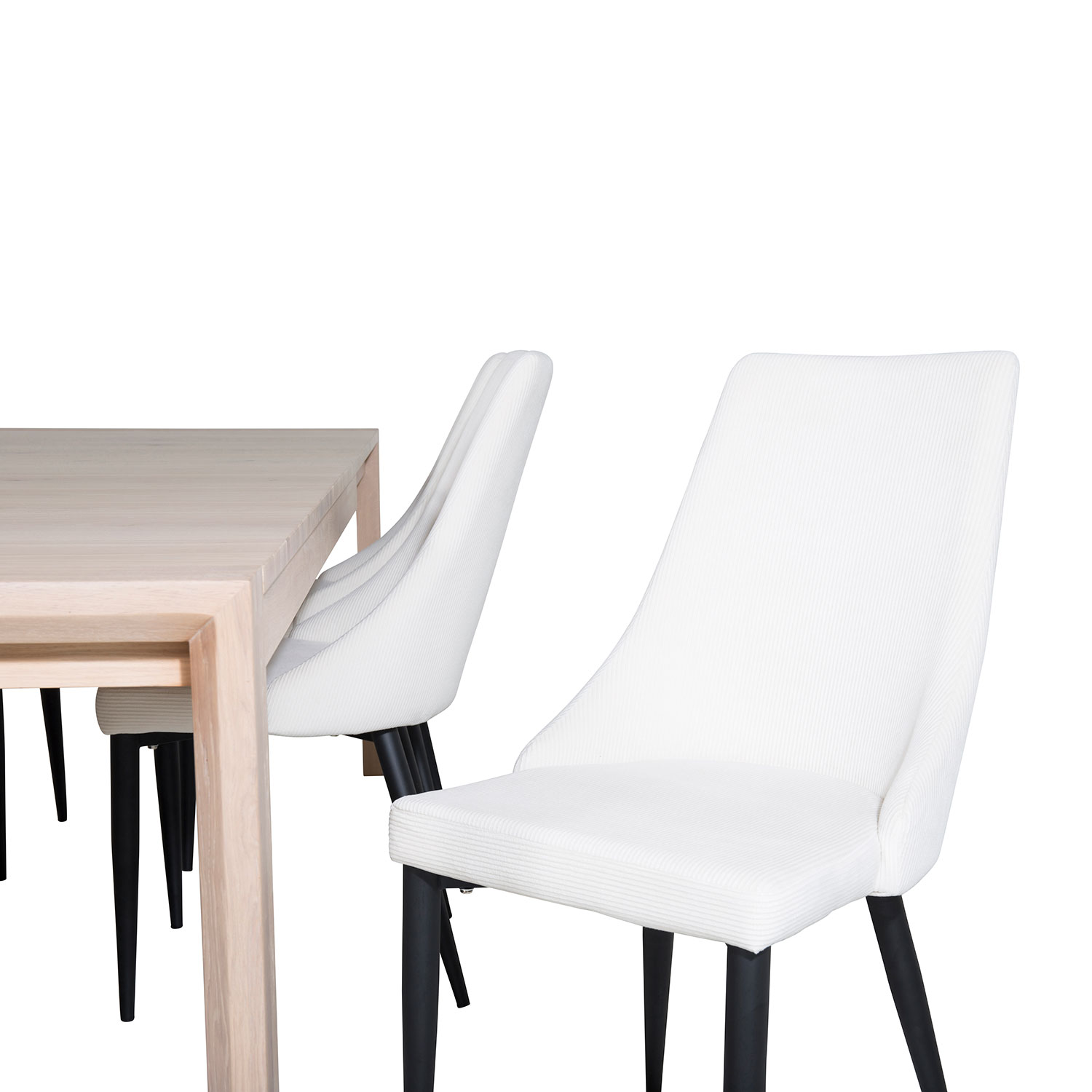 Matgrupp Venture Home Slider med 6 Leone stolar