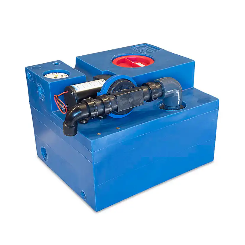 Svartvattentank Albin Group Marine 47L CPL Diaphragm 12V