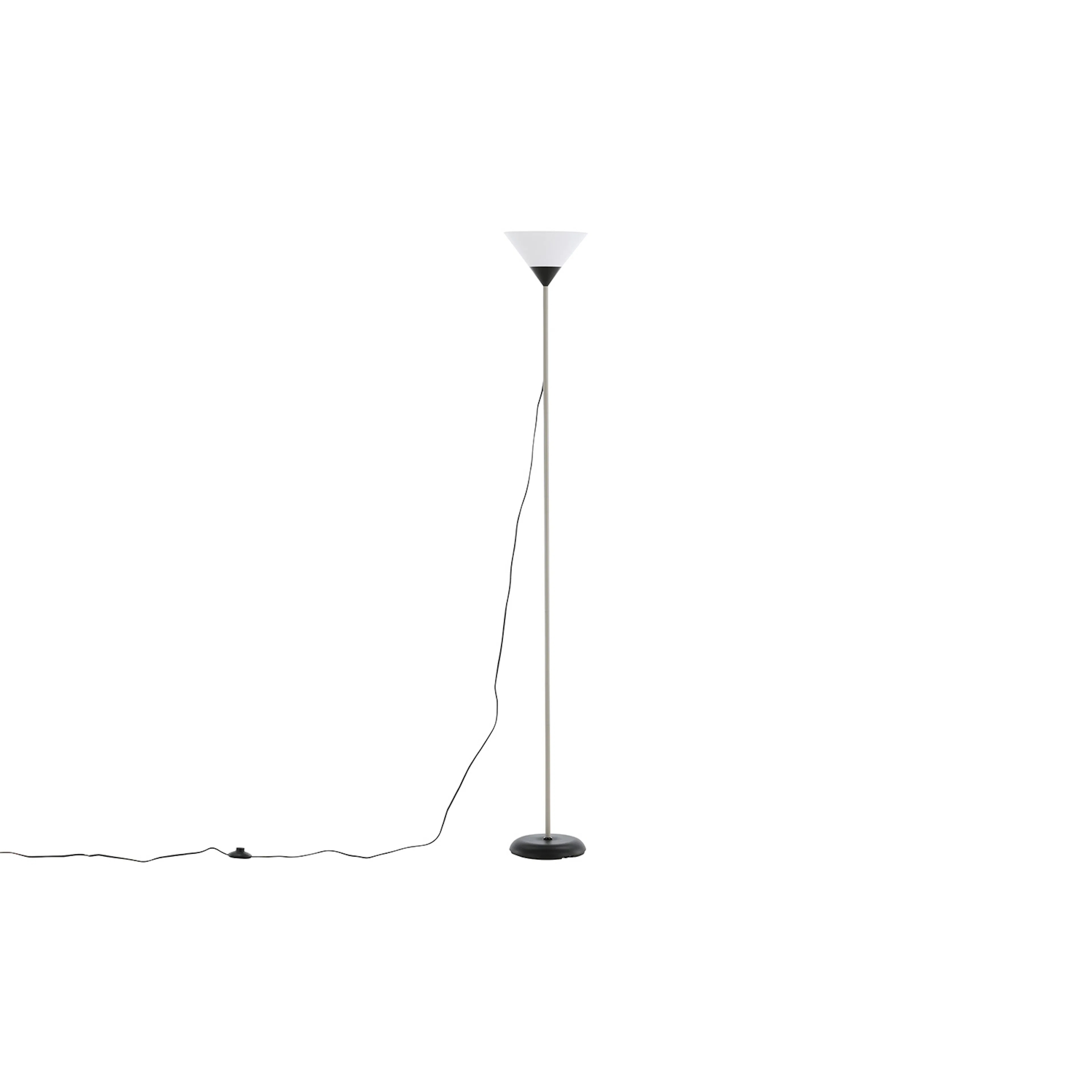 Batang -Floor Lamp - beige/White Beige/Vit/Svart