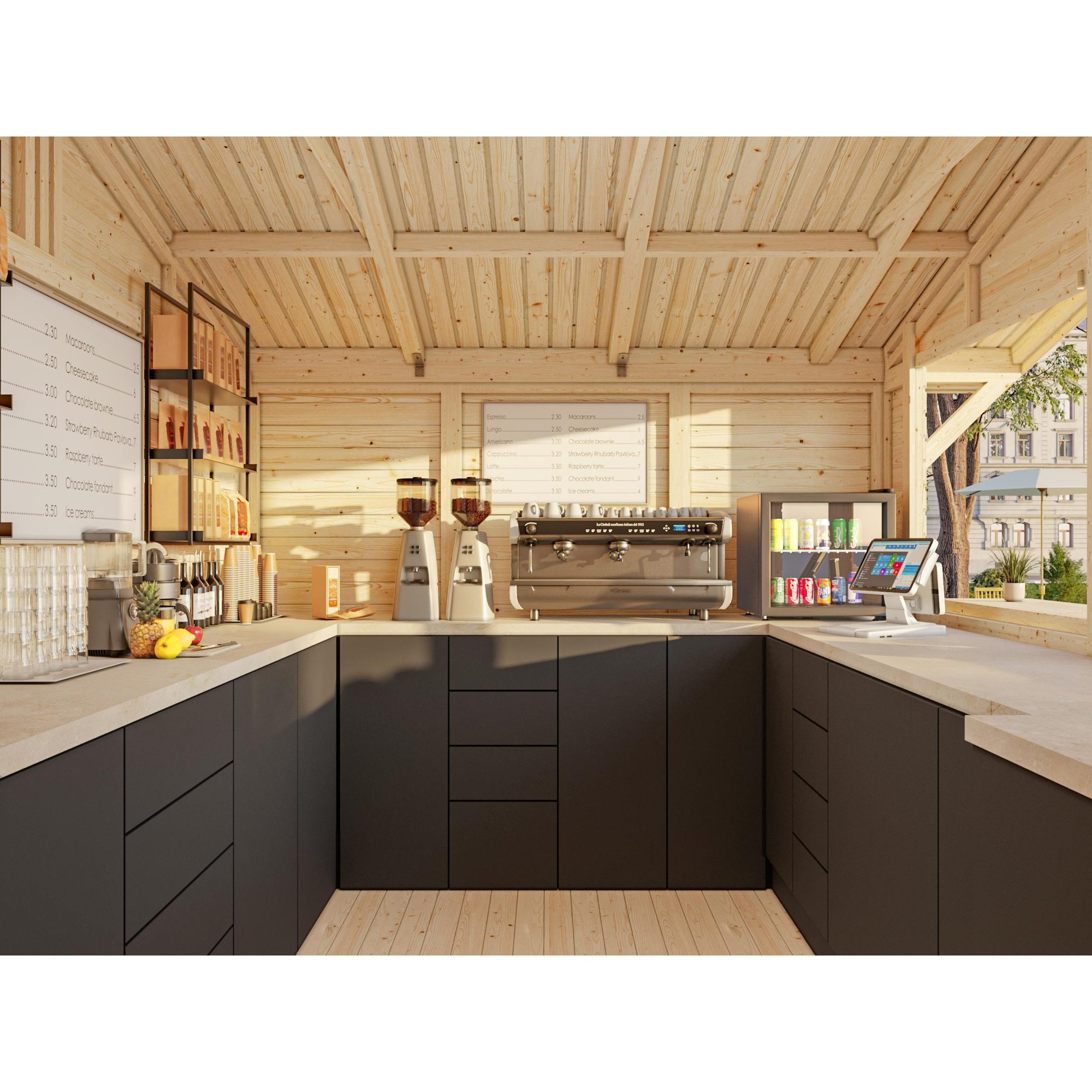 Stella 8,2 m2 Impregnerad transparent
