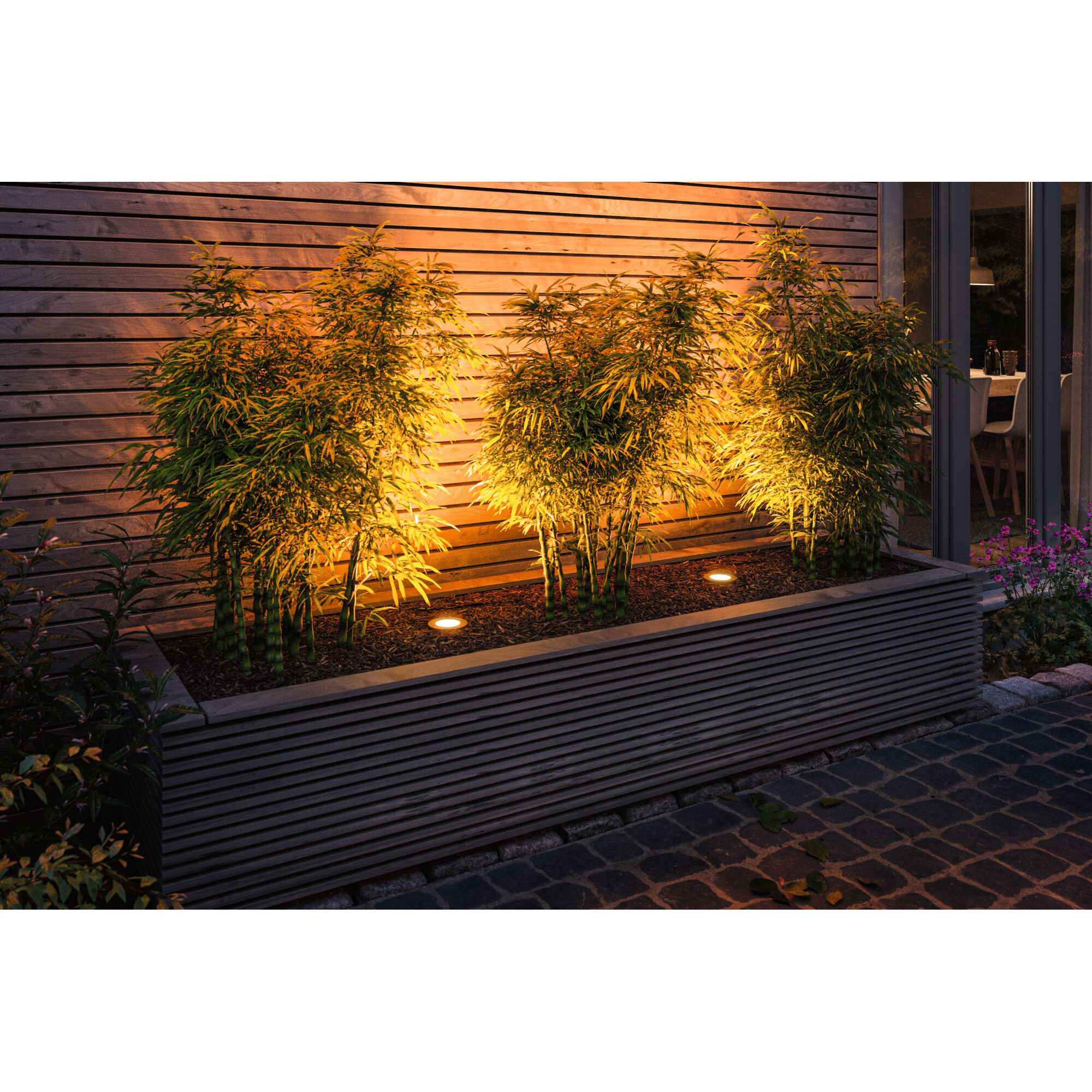 LED Infälld Markbelysning Paulmann Plug & Shine Floor Profil Spot Insektsvänlig IP67 4,5W