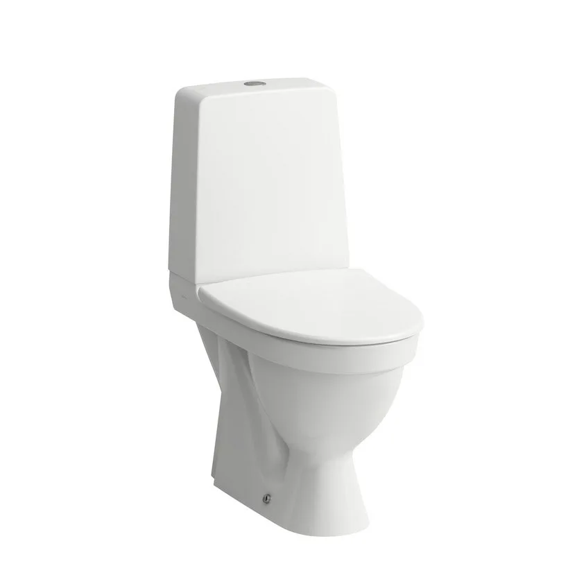 Toalettstol Laufen Kompas 825150 Rimless inkl Mjuksits