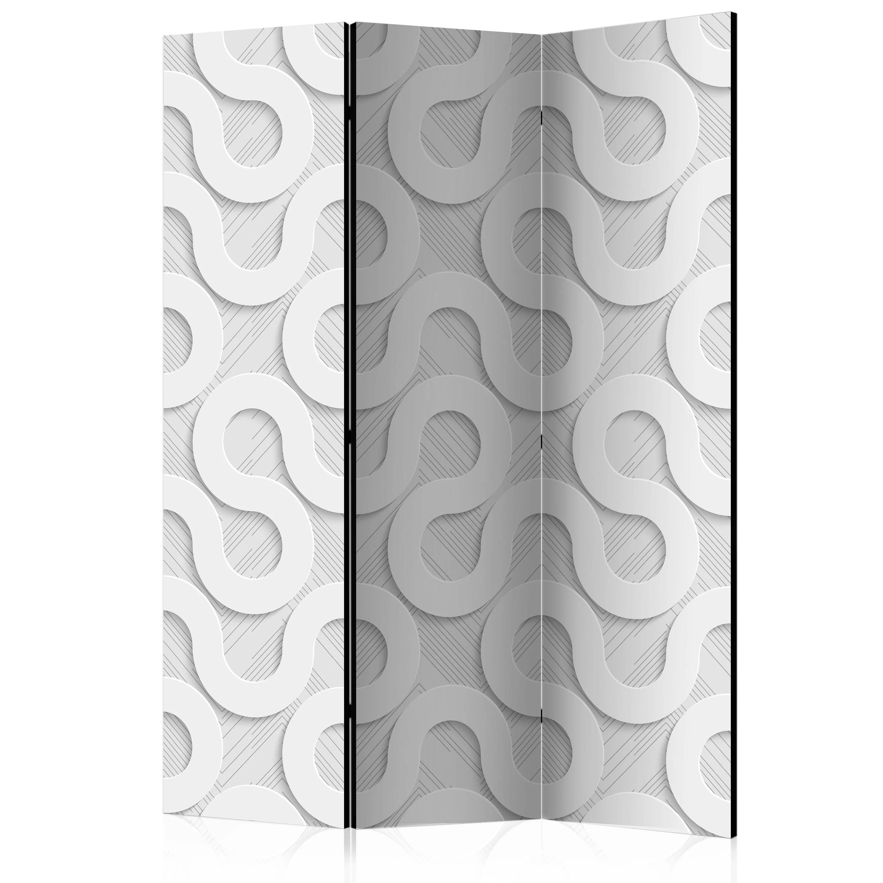 Rumsavdelare Arkiio Grey Spirals 135x172 cm