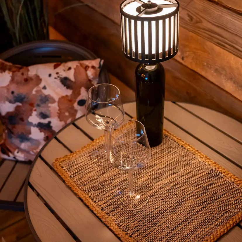 Bordslampa Gnosjö Konstsmide Bottle USB