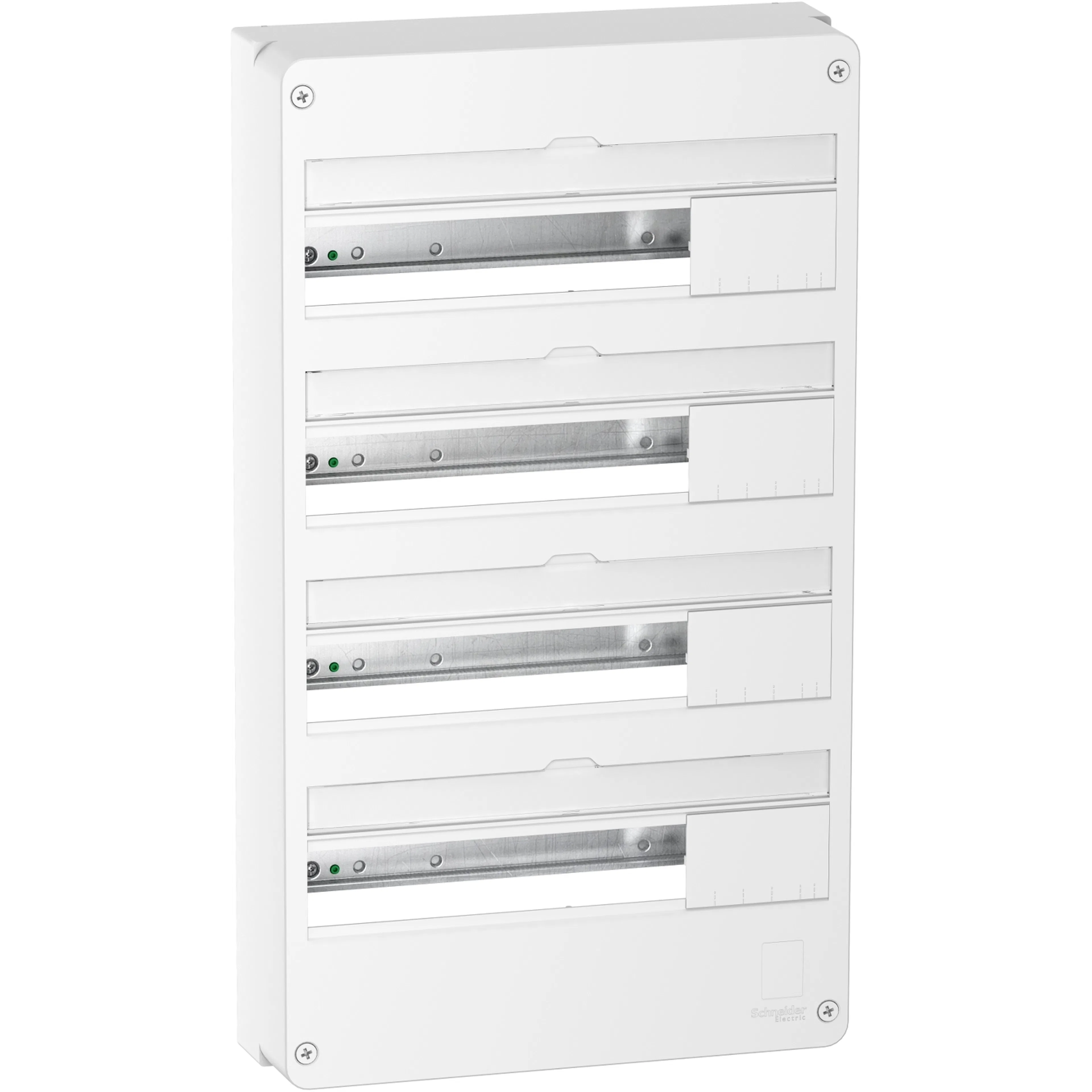 Normkapsling Schneider Electric Resi9 CX Utanpåliggande 4 × 18 Moduler IP30