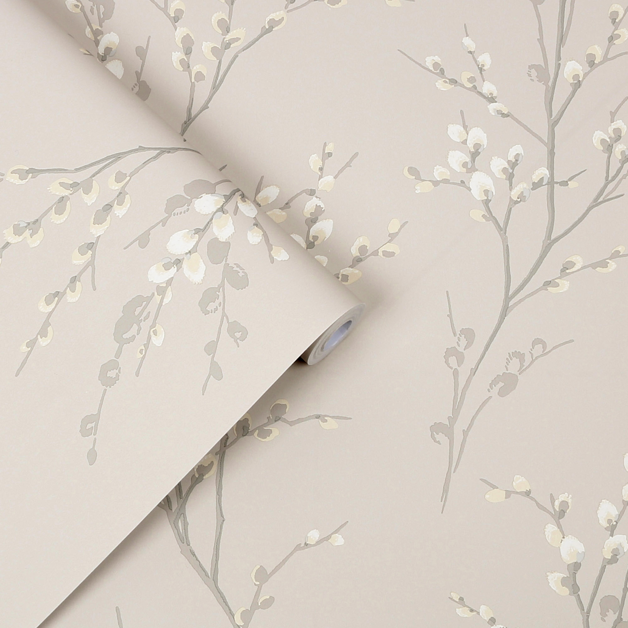 Tapet Laura Ashley Pussy Willow Dove Gra