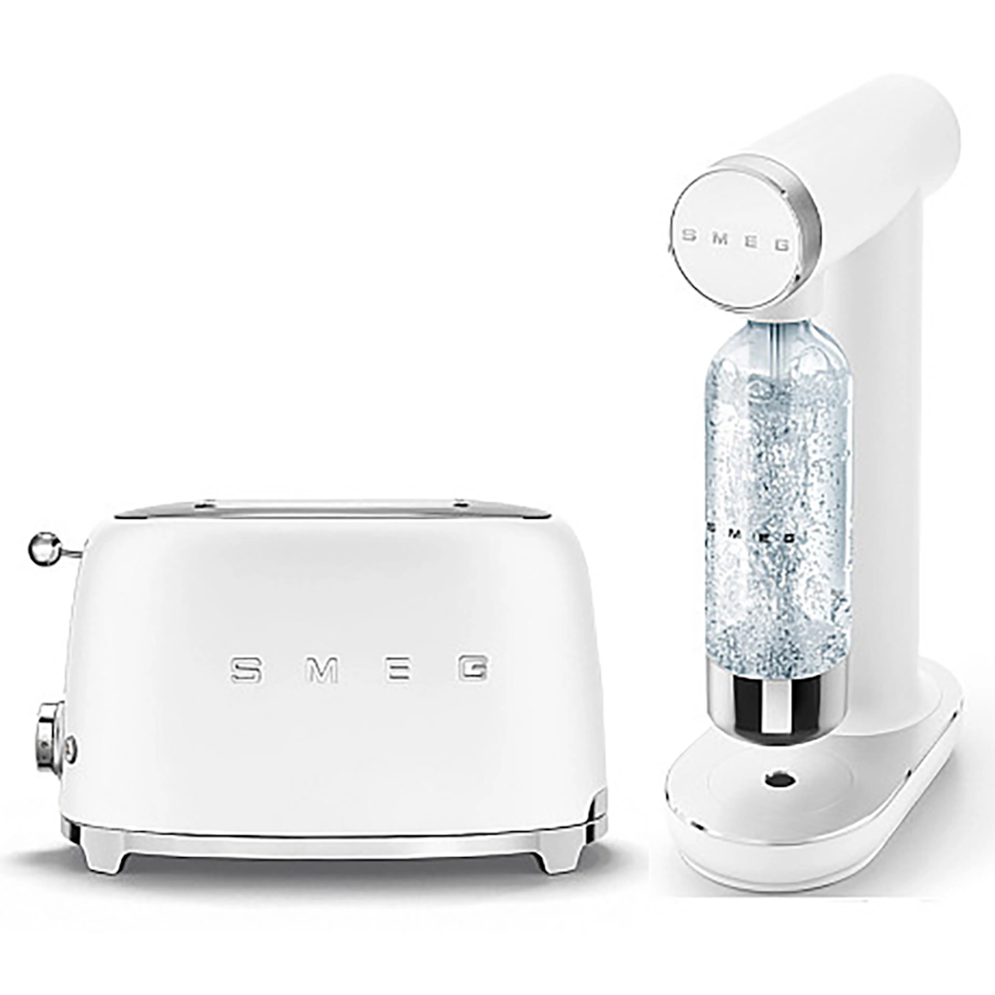 Brödrost och Kolsyremaskin Smeg Vit