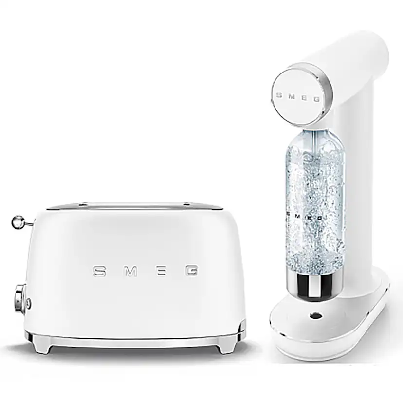 Brödrost och Kolsyremaskin Smeg Vit