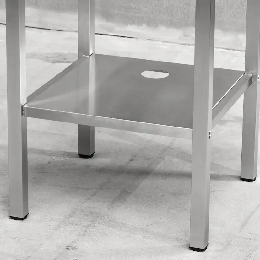 Underhylla Vilan Stainless Rostfri Underhylla med hål