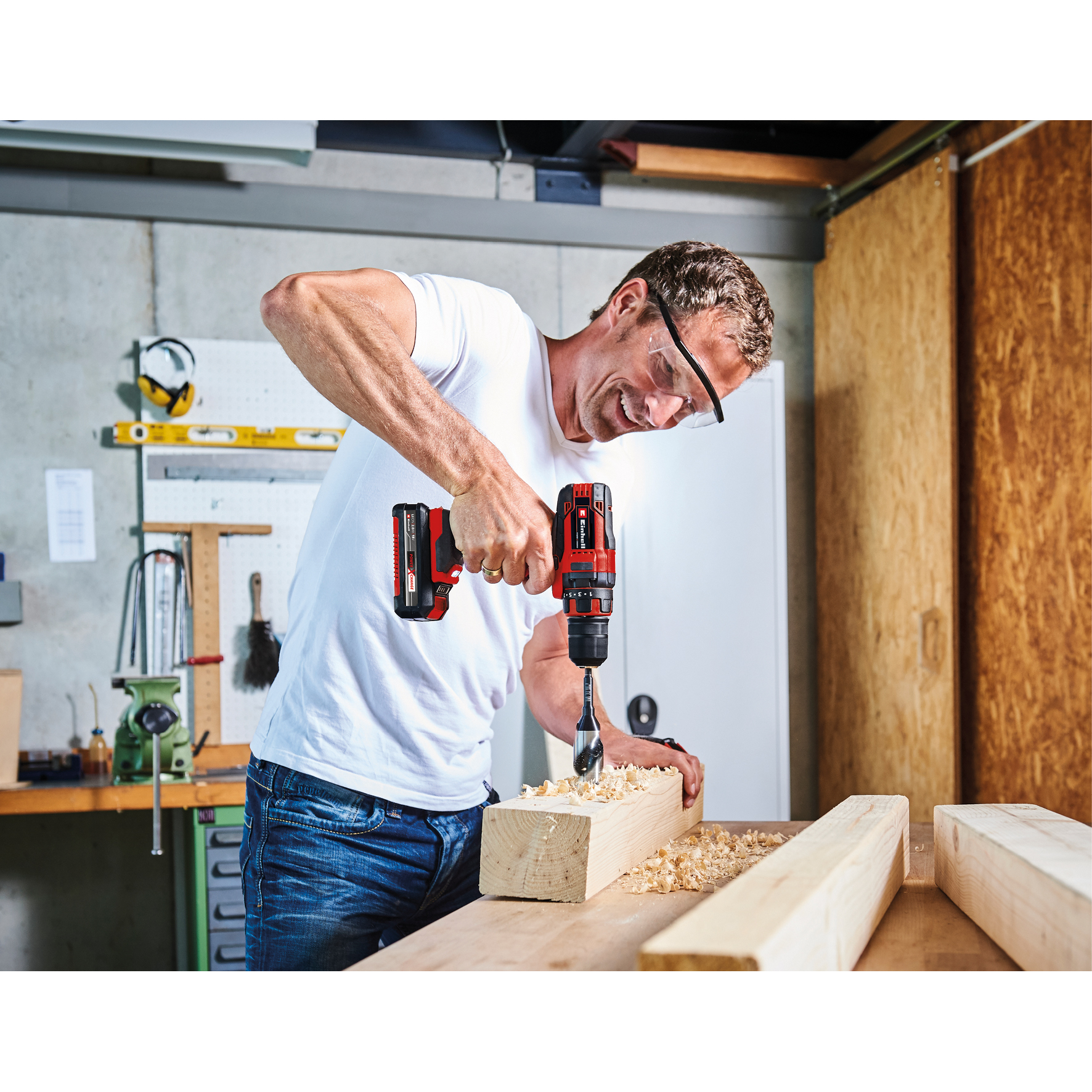 Borrmaskin Einhell TC-CD 18/35 Li - Solo Sladdlös utan Batteri