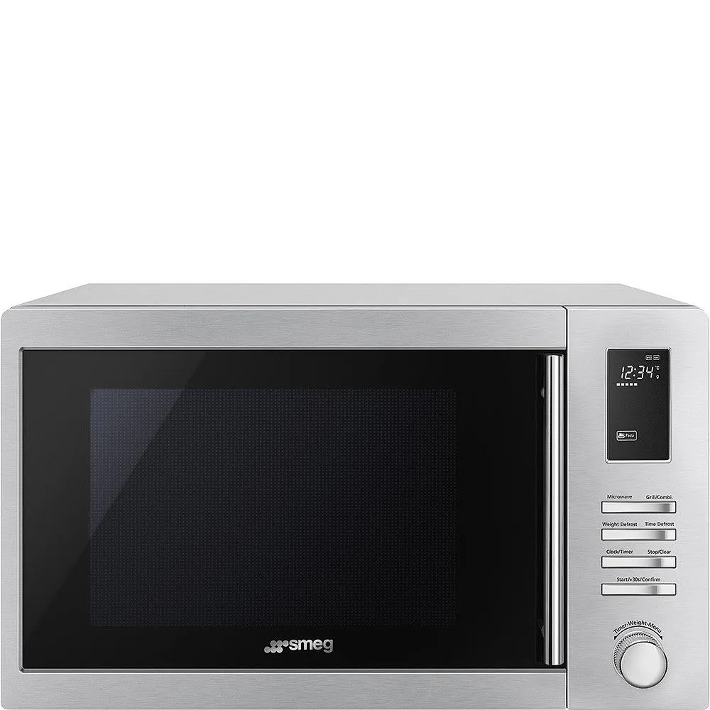 Mikrovågsugn Smeg Universal MOE25X Rostfri Fristående Micro med Grill