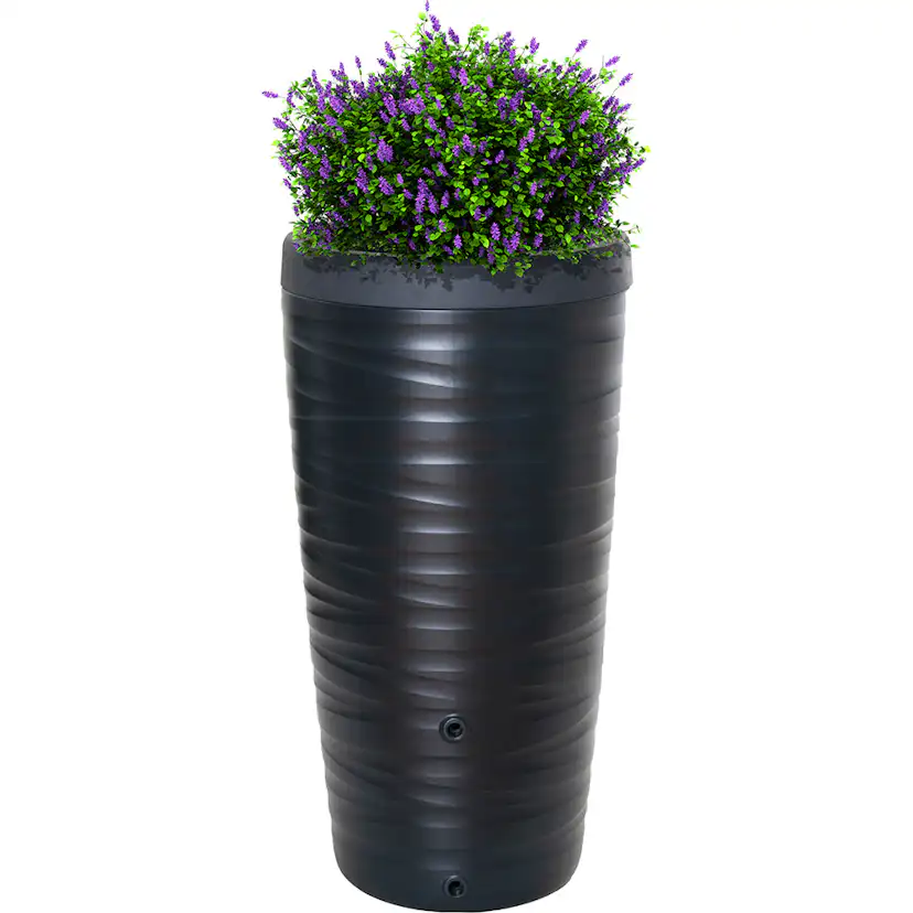 Regntunna Greenline med Lock 240L Antracit