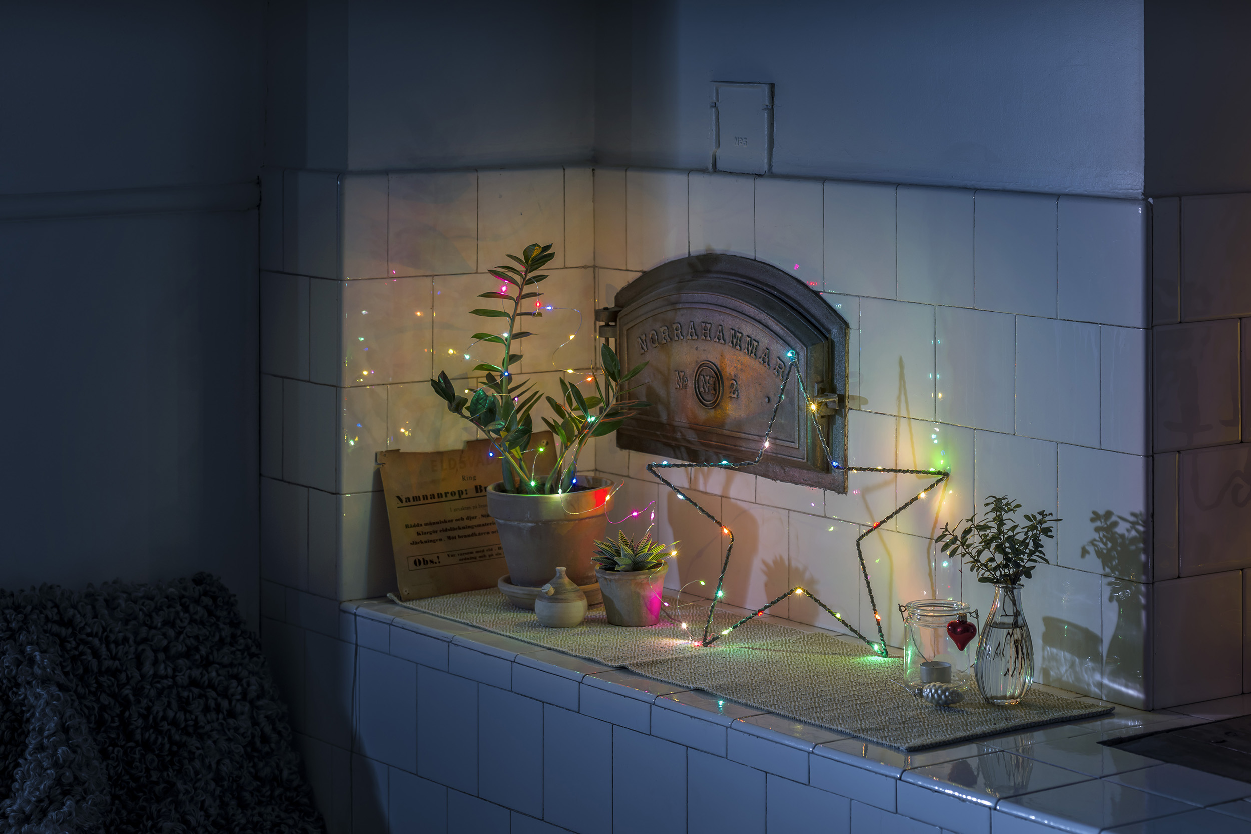 Slinga 50 färgade micro LED 50L