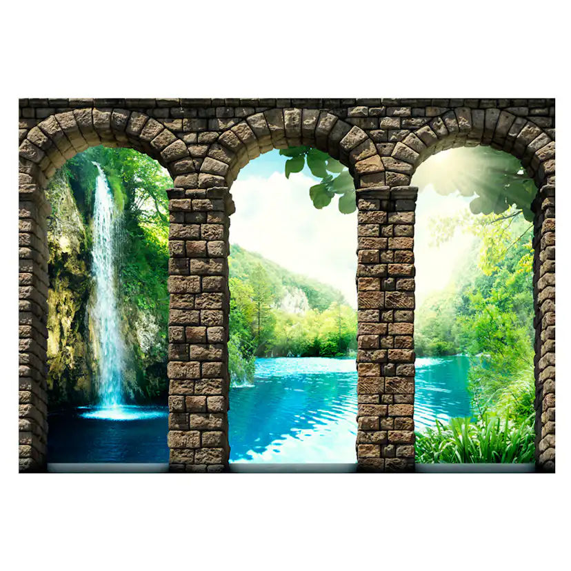 Fototapet Arkiio Mysterious Waterfall