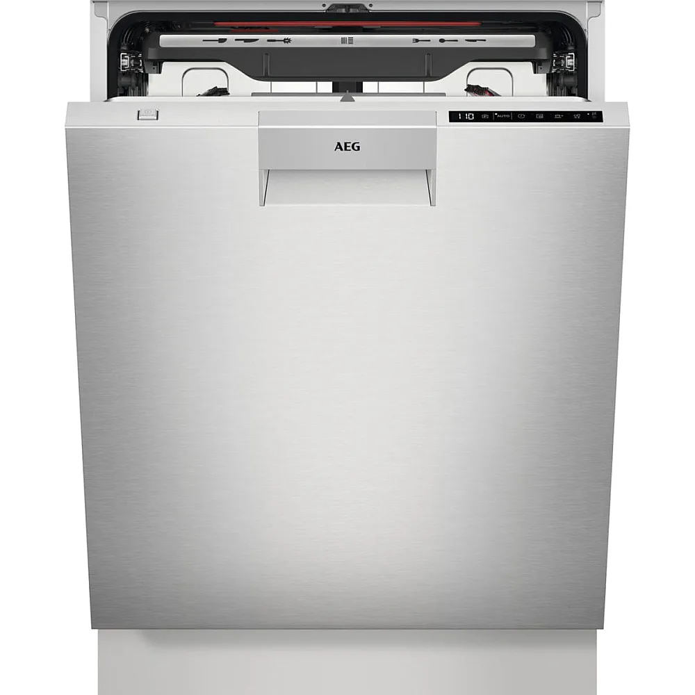 Integrerad Diskmaskin AEG FBB84707PM Rostfri 60 cm med SprayZone och SatelliteClean