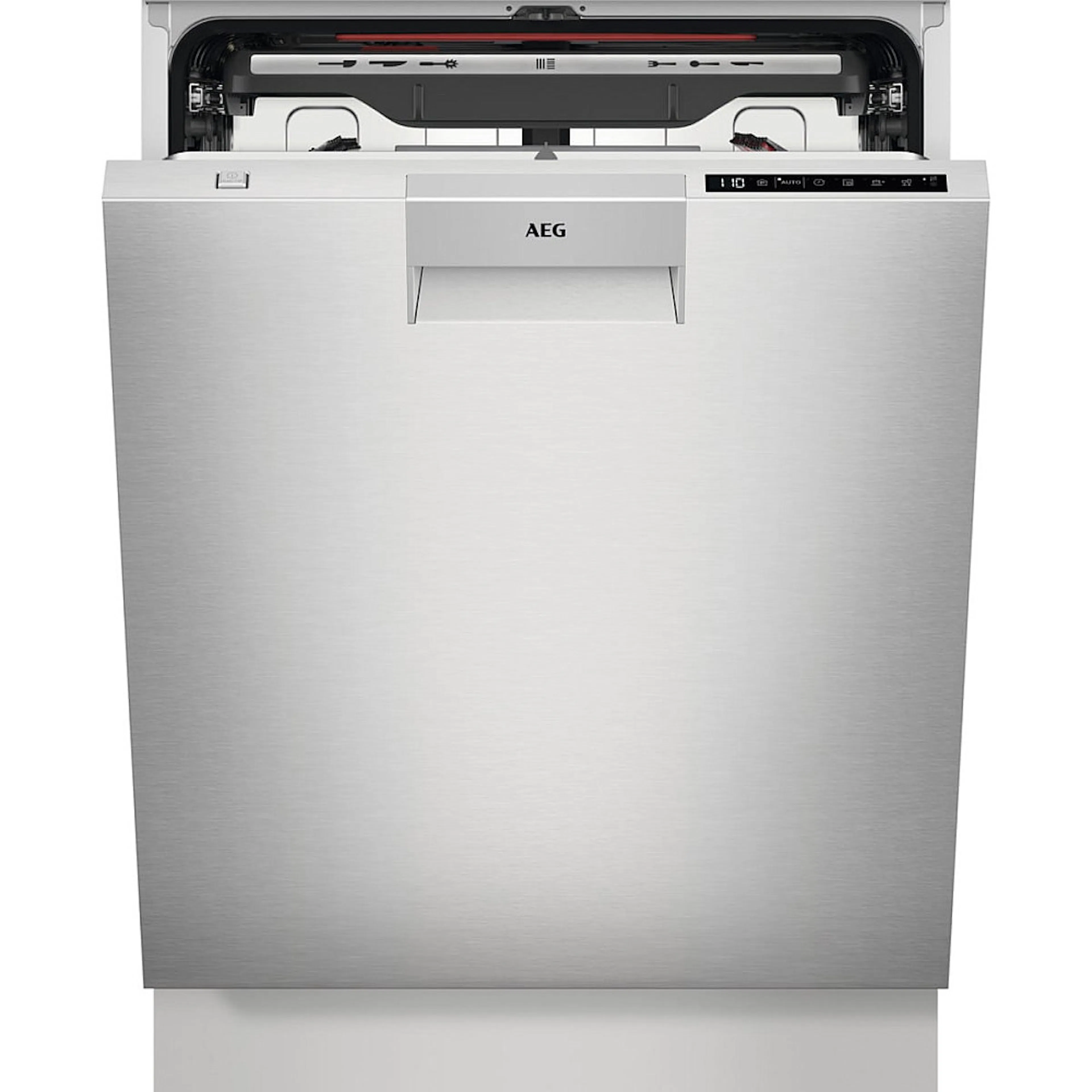 Integrerad Diskmaskin AEG FBB84707PM Rostfri 60 cm med SprayZone och SatelliteClean
