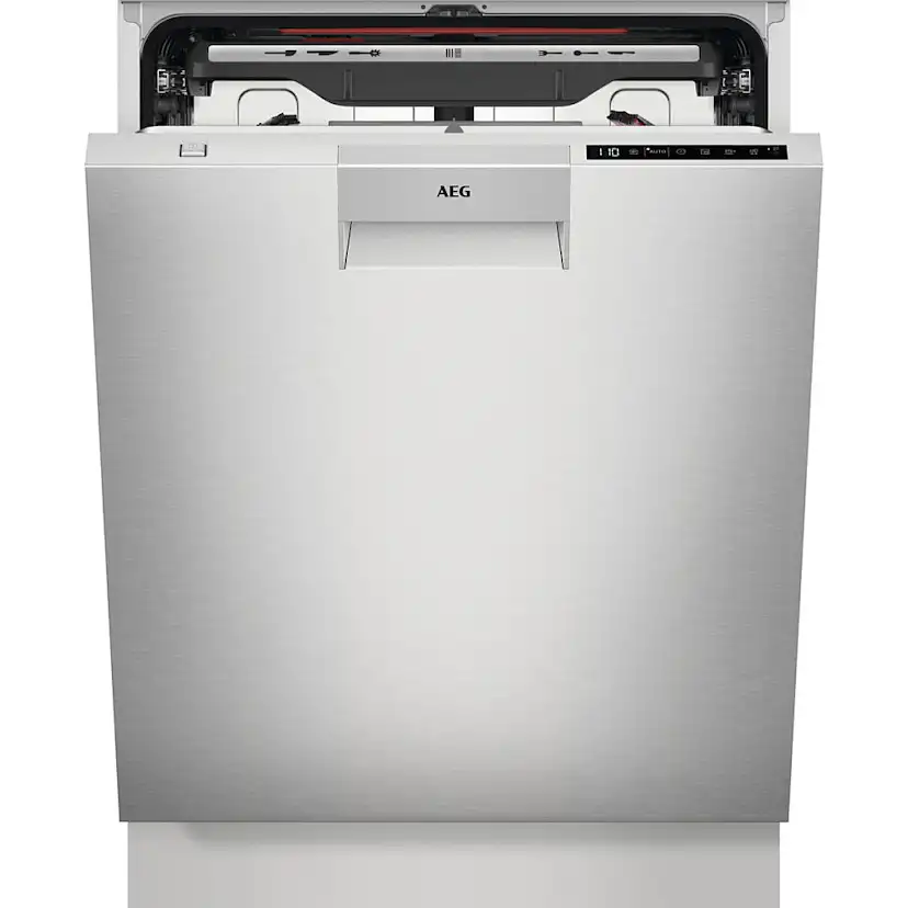 Integrerad Diskmaskin AEG FBB84707PM Rostfri 60 cm med SprayZone och SatelliteClean