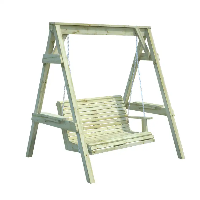 Hammock Palmako Sigrid Utomhus i Tryckimpregnerad Gran, 3-Sittplatser