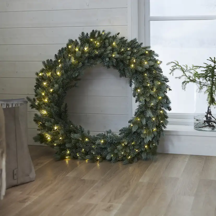 Krans Star Trading Greyland 100 cm LED-Ljuskrans