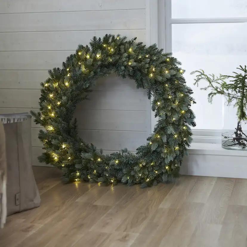 Krans Star Trading Greyland 100 cm LED-Ljuskrans
