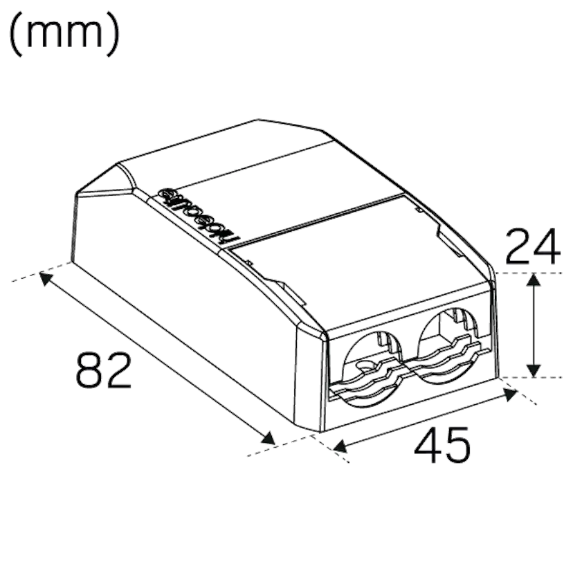 LED-downlight Hide-a-lite Level Quick ISO Svart