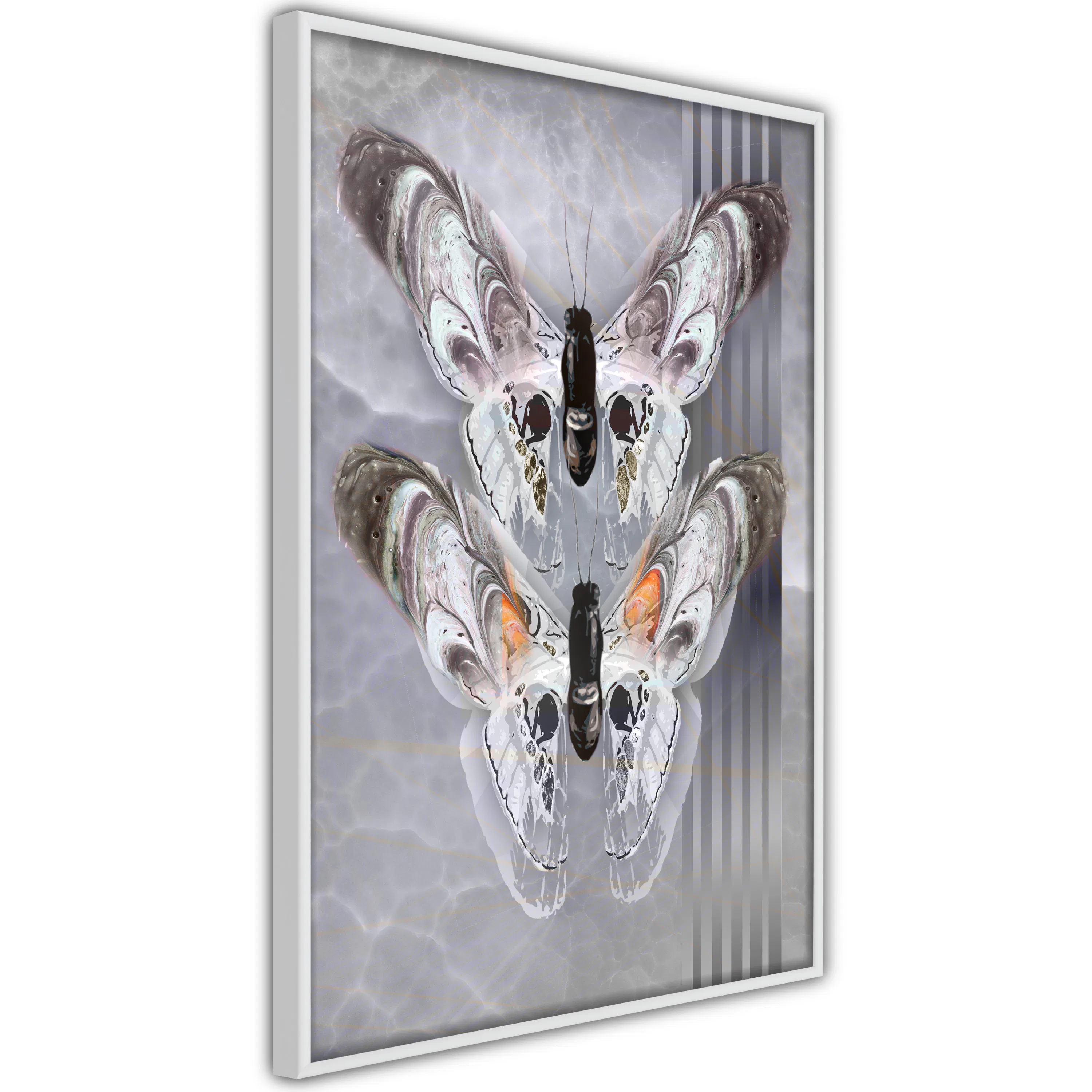 Poster Artgeist Affisch Couple Butterfly