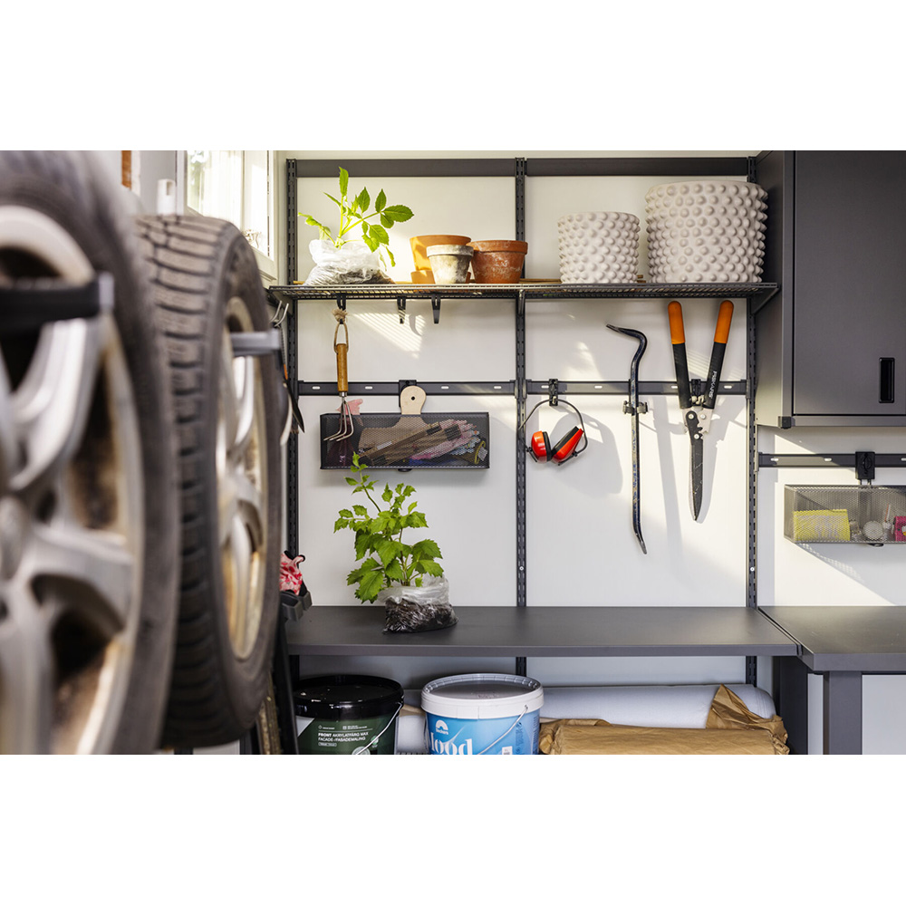 Liten Redskapshållare Elfa Garage+ för List