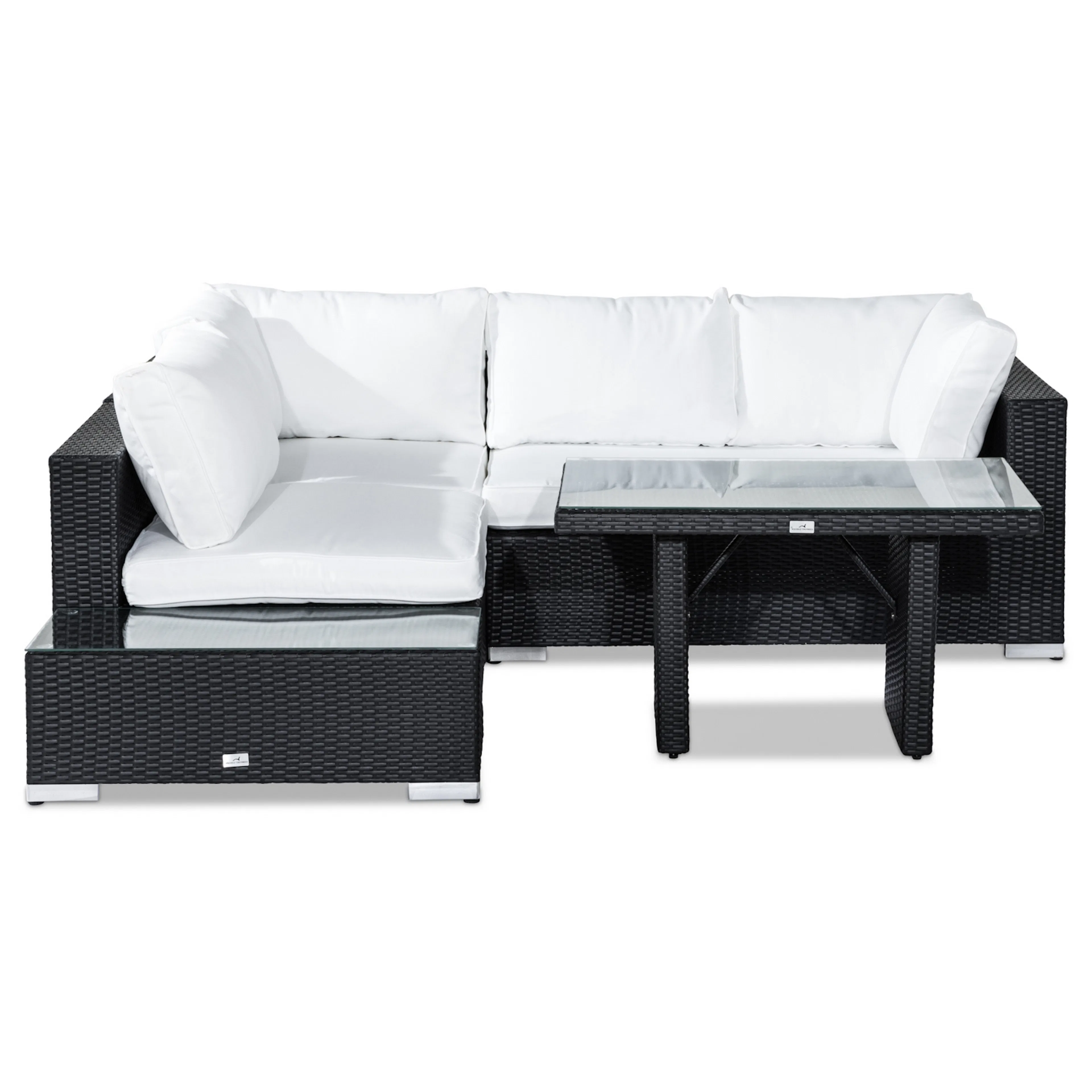 Loungegrupp Comfort Garden Bahamas 4-sits Hörn med Avslut Utomhus