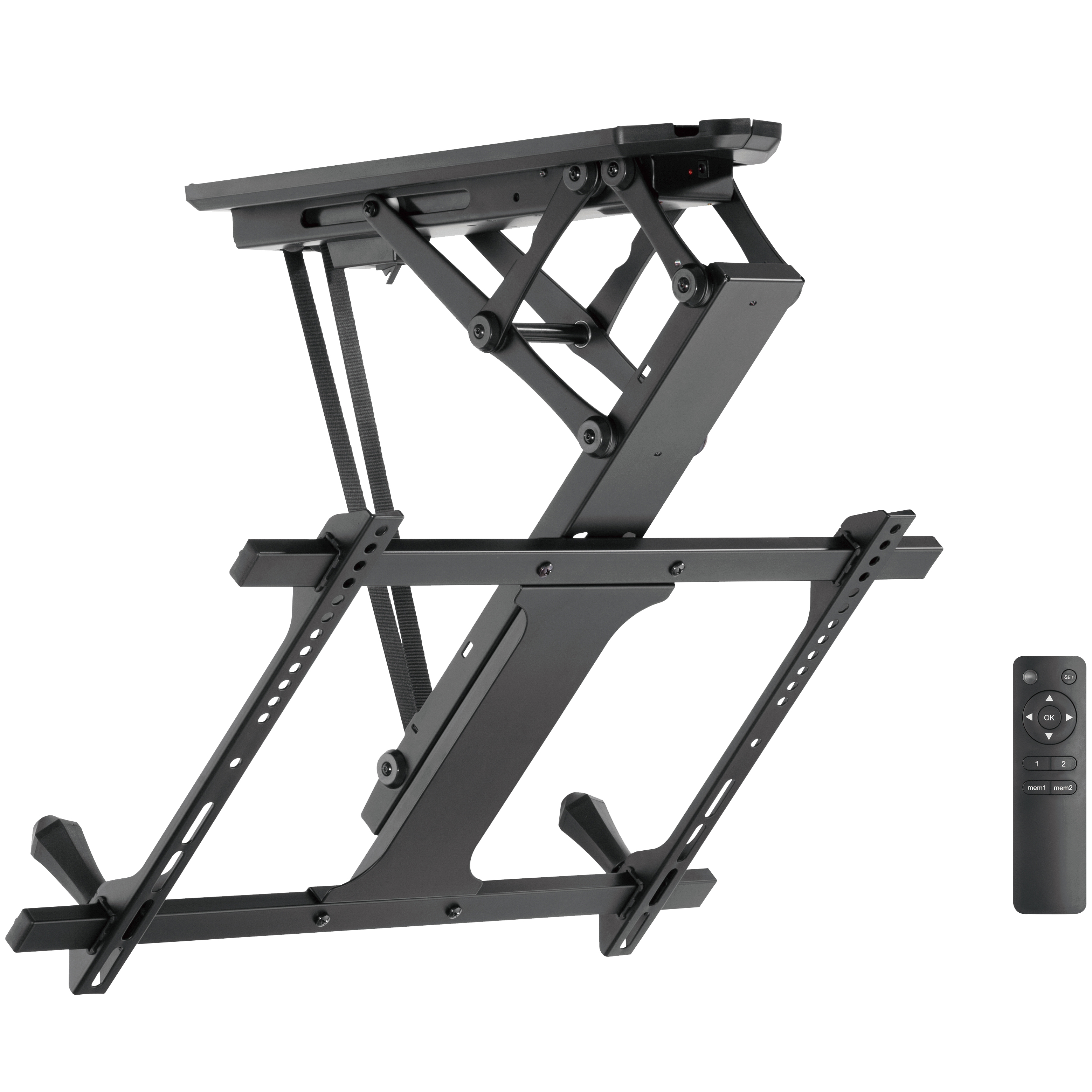 Motoriserat Flipdown-takfäste LogiLink TV 32-70 tum Tuya