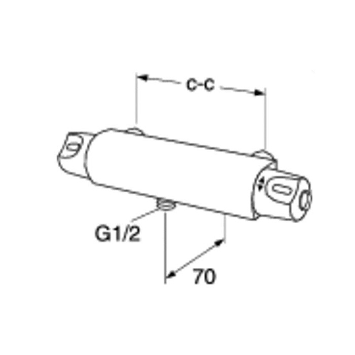 Badrumspaket Gustavsberg Rotpaket 2