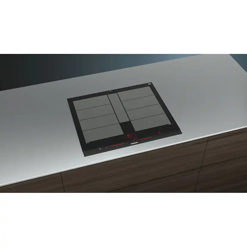 Induktionshäll Siemens iQ700 60 cm Med ram