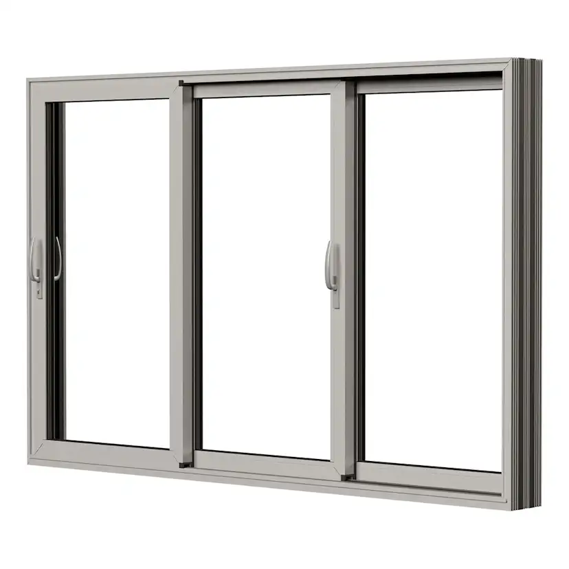 Skjutdörr NorDan HelAlu Aluminium 3-Delad Trippelspår