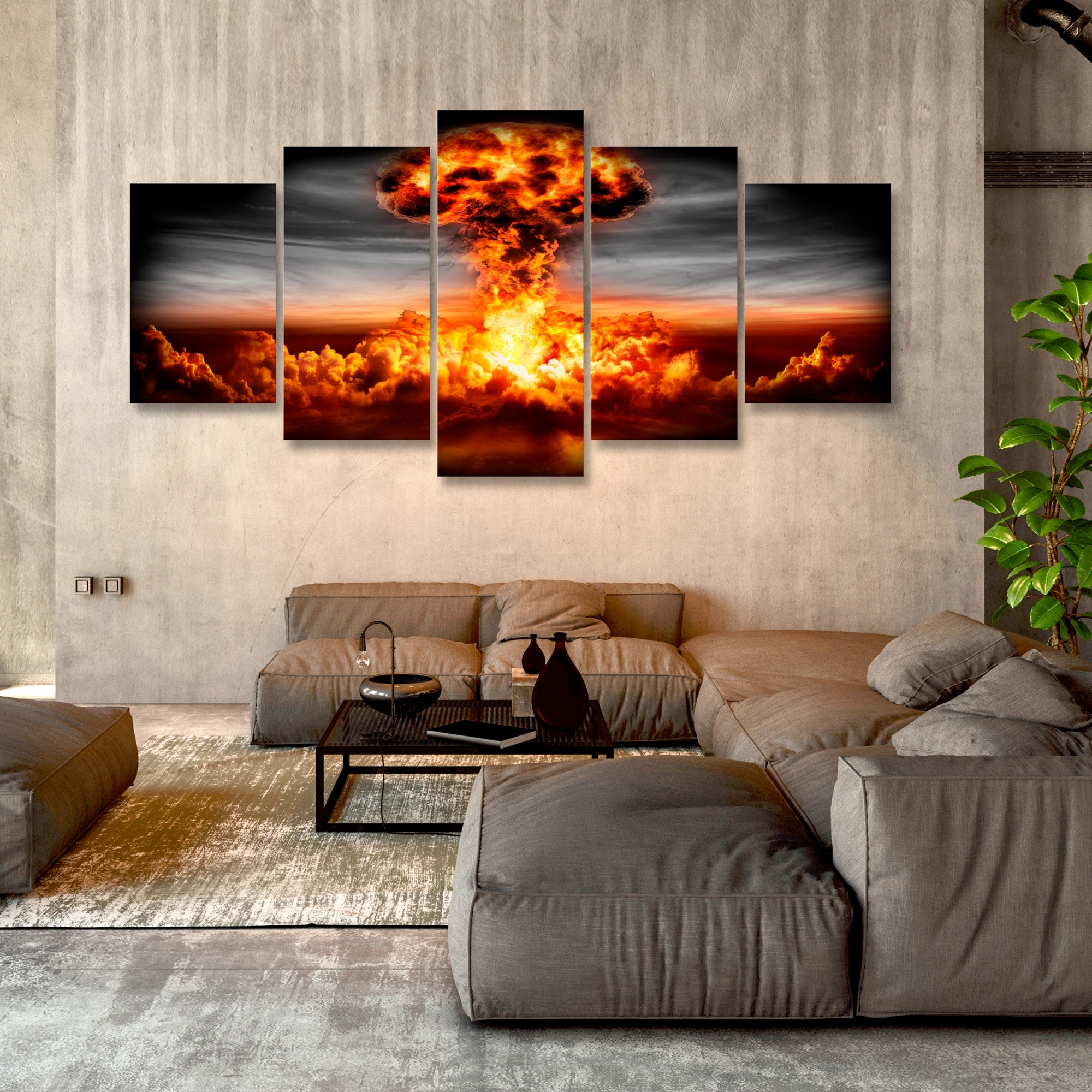 Tavla Arkiio Explosion Wide 5 delar