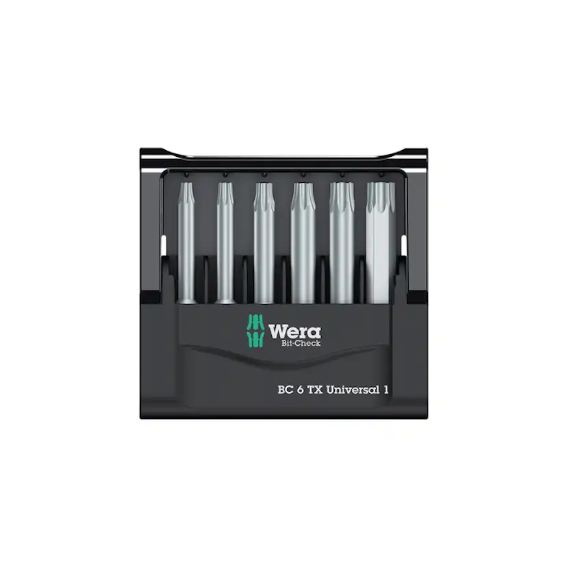 Bitssats Wera 6 Tx Universal 1 6 Delar